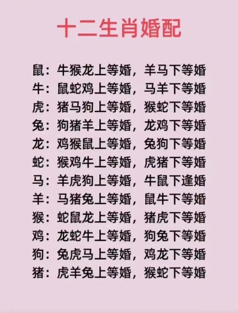 龙年婚配什么生肖婚配最好_龙年婚配什么生肖婚配最好呢
