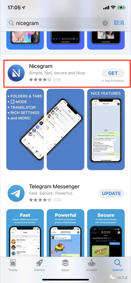 包含telegeram安装包下载的词条