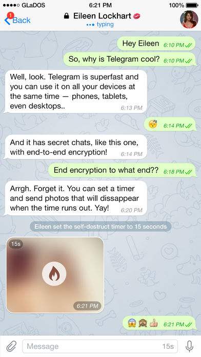 关于Telegram电话软件的信息