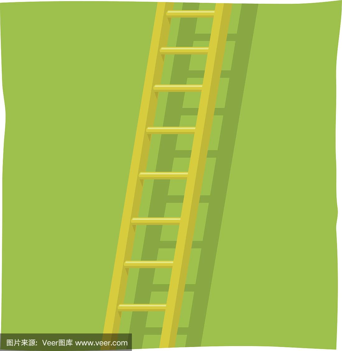 梯子的图画_梯子简笔画 儿童画