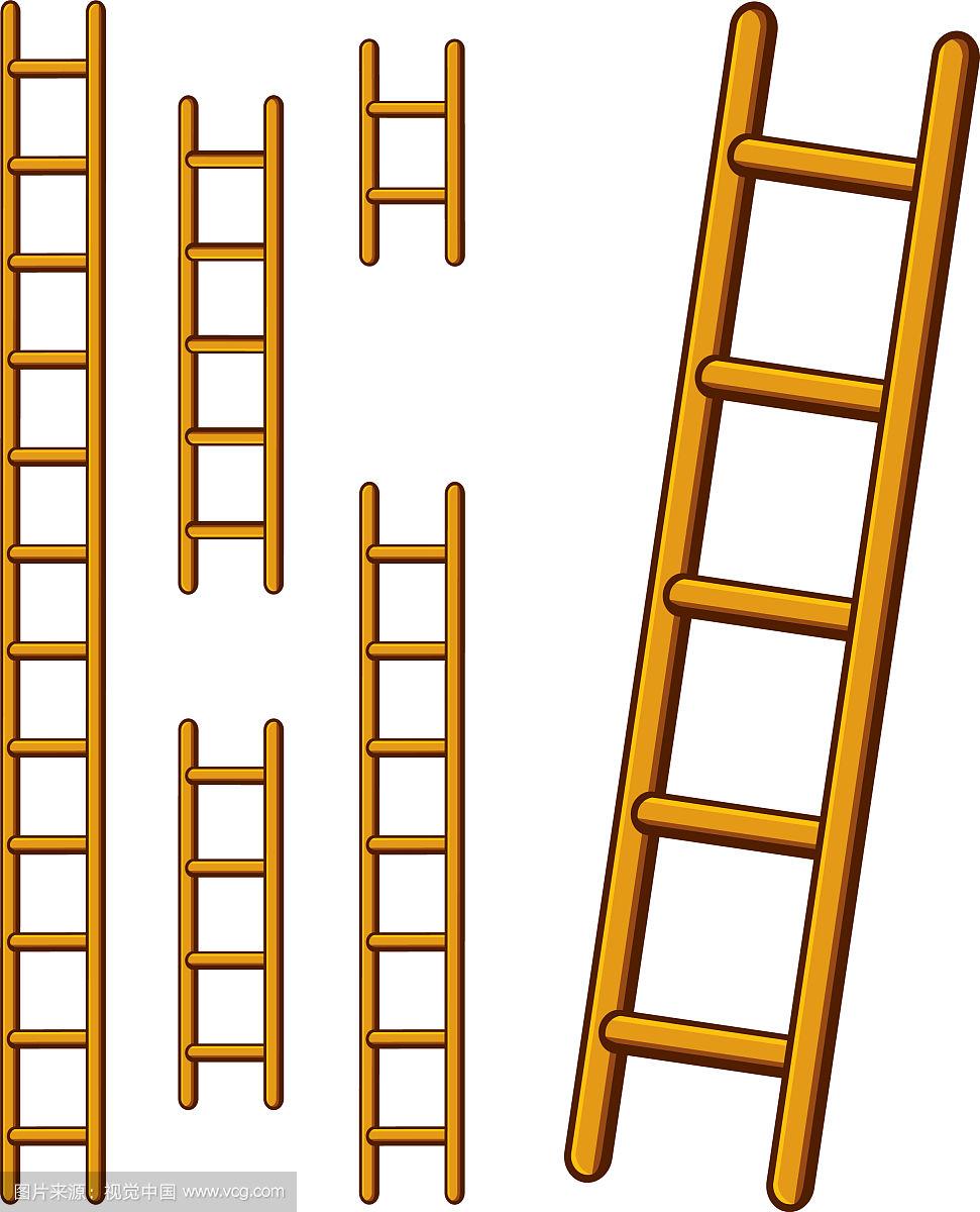 梯子图片卡通立体_梯子图片卡通立体版