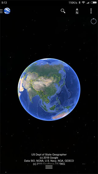 谷歌地球最新版本是多少_google地球最新版本