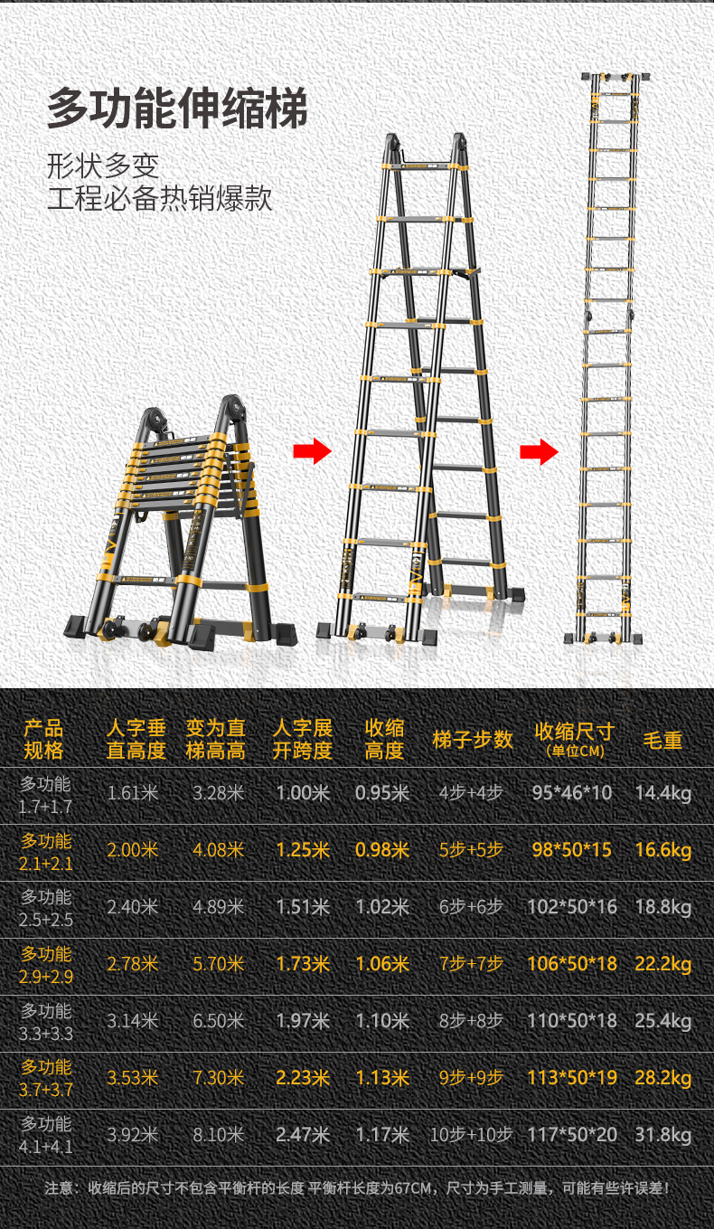 一个梯子多重_一个梯子还是一把梯子