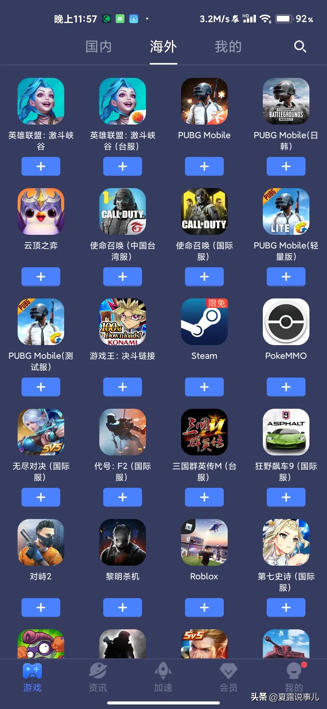 关于海外vp加速器试用一天的信息