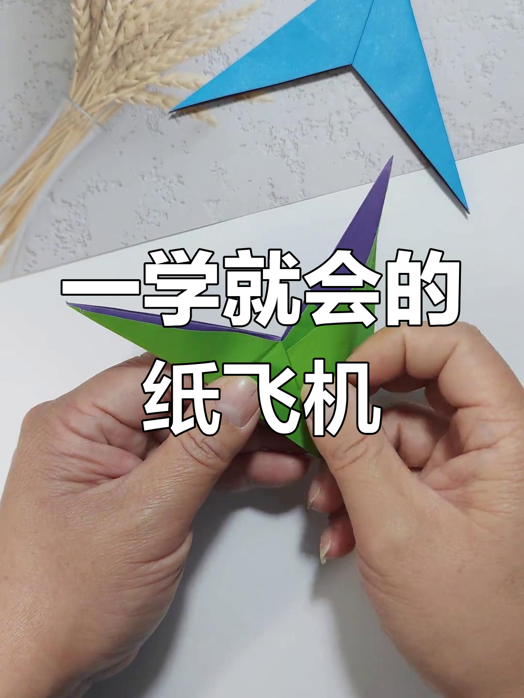 飞机简单折法10秒飞镖_10种经典纸飞机的折法飞镖怎么折